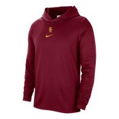 USC Trojans Men's Nike Cardinal SC Interlock Dri-FIT Hooded Player Pullover Top